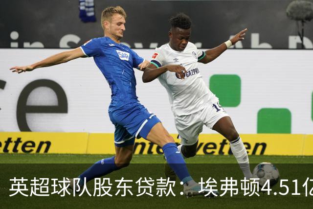 英超球队股东贷款：埃弗顿4.51亿镑 枪手2.59亿镑
